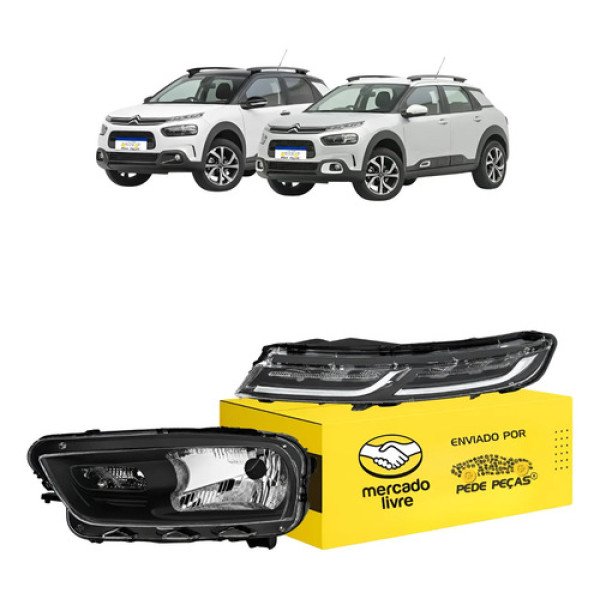 Farol Superior Inferior C4 Cactus 2019 20 21 A 2024 Esquerdo Esquerdo/motorista