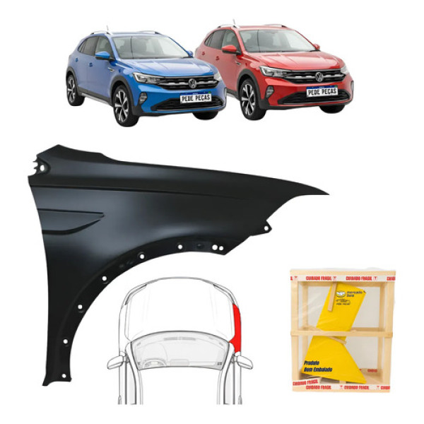 Paralama Vw Nivus 2020 2021 2022 2023 2024 2025 2026 2027 Ld