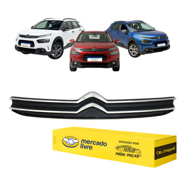 Grade Superior C4 Cactus 2018 2019 2020 2021 2022 23 2024 Preto Cromado