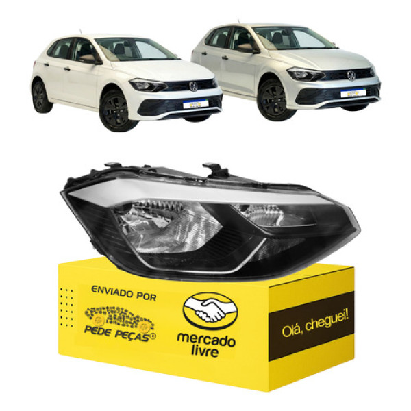 Farol Sinaleira Vw Polo Track 2023 2024 2025 2026 Direito Direito/passageiro