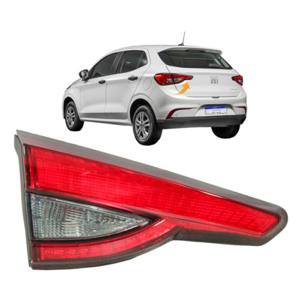 Lanterna Fiat Argo 2017 2018 2019 2020 2021 A 2024 Fumê Le Esquerdo/motorista Fumê