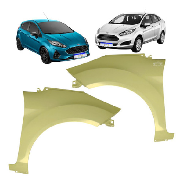 Paralama Ford New Fiesta 2014 2015 2016 2017 2018 2019 Novo