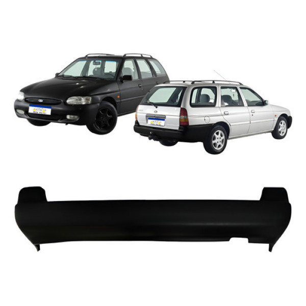 Parachoque Traseiro Ford Escort Wagon 1997 A 2003 Com Espuma