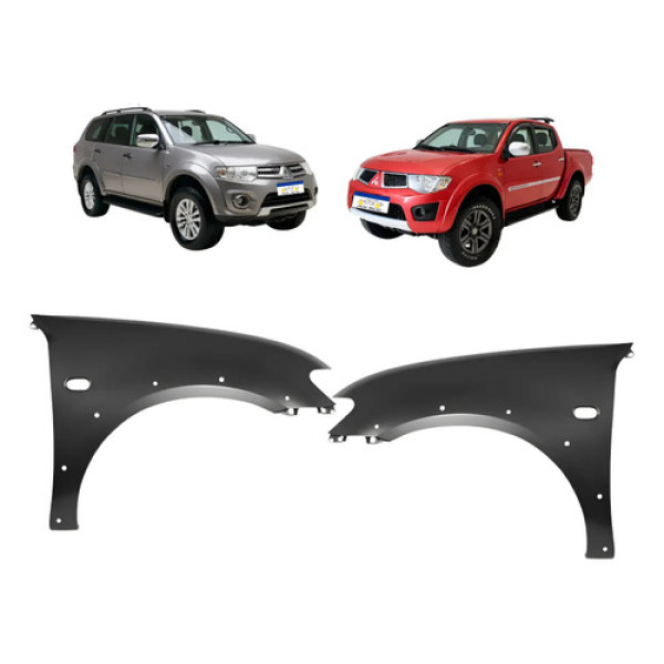 Paralama L200 Triton Pajero Dakar 2007 A 2018 Par Ld Le