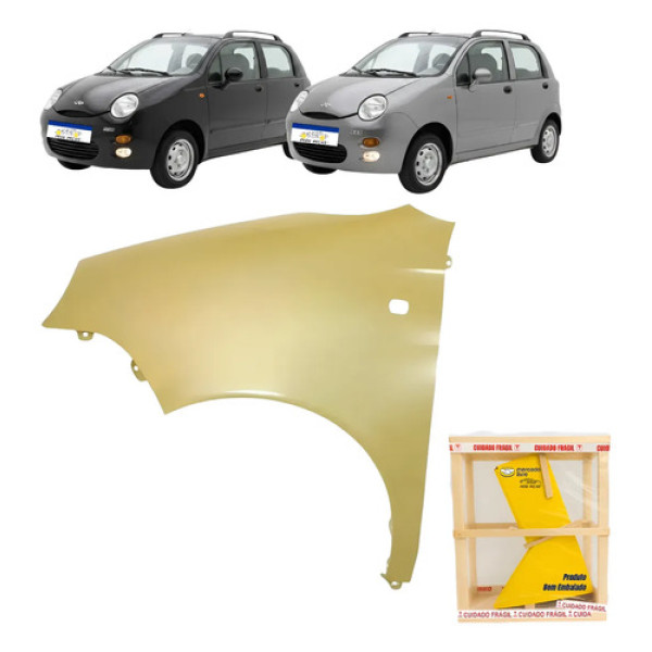 Paralama Chery Qq 2010 2011 2012 2015 Novo Le