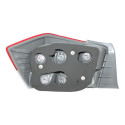 Lanterna Traseira Honda City 2009 2010 2011 2012 Direito Direito/passageiro Vermelho