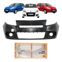 Parachoque Dianteiro Sandero Renault 2011 2012 A 2014 Novo Preto