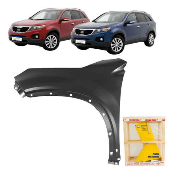 Paralama Esquerdo Kia Sorento 2010 2011 2012 2013 2014 2015