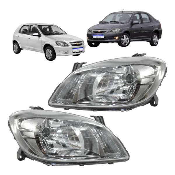 Farol Celta Prisma 2007 2008 2009 2010 2011 2012 A 2015 Par Direito