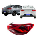 Par Lanterna Onix Sedan 2020 2021 2022 2023 24 25 C/led Ld Direito/passageiro Vermelho