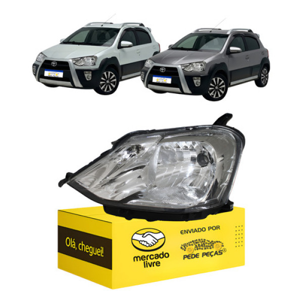 Farol Sinaleira Etios Cross 2014 2015 2016 2017 2018 L.e Esquerdo/motorista