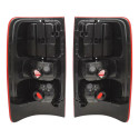 Par Lanterna S10 2013 2014 2015 2016 2017 2018 A 2024 C/led Ambos Lados Vermelho
