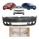 Parachoque Polo Hatch Sedan 2012 2013 2014 Comfortline Novo Preto