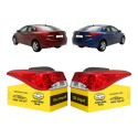 Par Lanterna Elantra 2012 2013 2014 2015 Nova Ambos Lados Vermelho