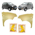 Par Paralama Chery Qq 2010 2011 A 2015 Novo