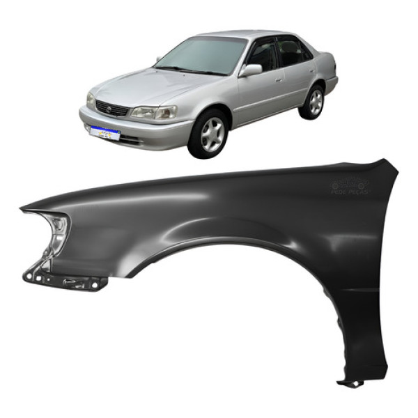 Paralama Toyota Corolla 1999 2000 2001 2002 Lado Esquerdo