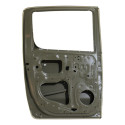 Porta Traseira Hilux 06 A 2010 2011 2012 2013 2014 2015 L.e Traseira Esquerda/motorista Cinza