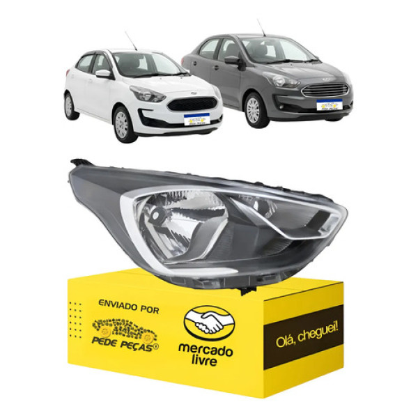 Farol Sinaleira Ford Ka Freestyle Titanium 2019 2020 2021 Ld Direito/passageiro