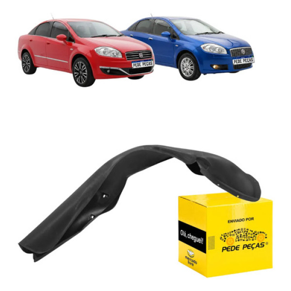 Parabarro Dianteiro Fiat Linea 2008 09 10 11 12 13 A 2016 Ld