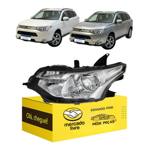 Sinaleira Esquerda Mitsubishi Outlander 2014 2015 S/projetor Esquerdo/motorista