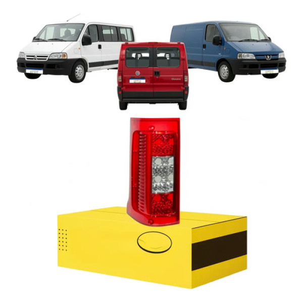 Lanterna Fiat Ducato Boxer Jumper 2008 2009 2010 A 2017 Fume