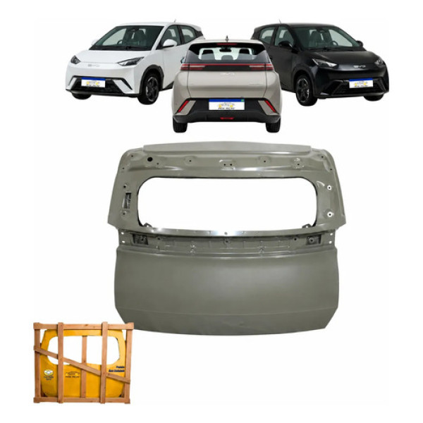 Tampa Traseira Byd Dolphin Mini 2024 2025 2026 Gs Ev Novo Cinza