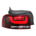 Lanterna C4 Cactus 2018 2019 2020 2021 2022 2023 2024 L.e Esquerdo/motorista Vermelho