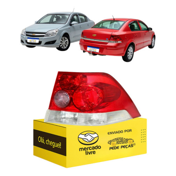 Lanterna Sinaleira Traseira Gm Vectra Sedan 2006 A 2011 Novo