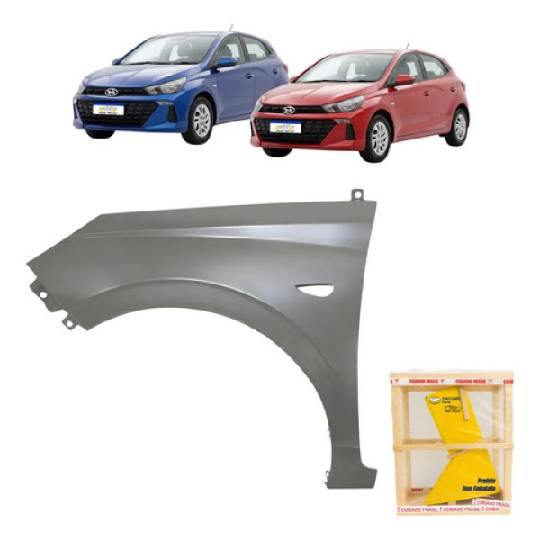 Paralama Hb20 Hatch Sense 2023 2024 2025 2026 Novo L.e