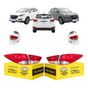 Kit Par Lanterna Canto E Tampa Ix35 2010 A 2022 Cristal Nova Ambos Lados Vermelho
