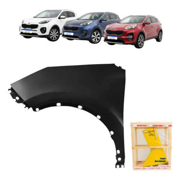 Paralama Kia Sportage 2017 2018 2019 20 2021 2022 C/furo Le