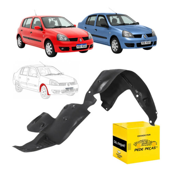 Parabarro Renault Clio 2003 04 05 06 07 08 09 10 11 12 Ld