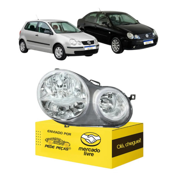 Sinaleira Direita Vw Polo 2003 2004 2005 2006 Direito/passageiro