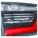 Lanterna Jeep Compass 2017 2018 2019 A 2021 Com Led Tampa Le Esquerdo/motorista Vermelho