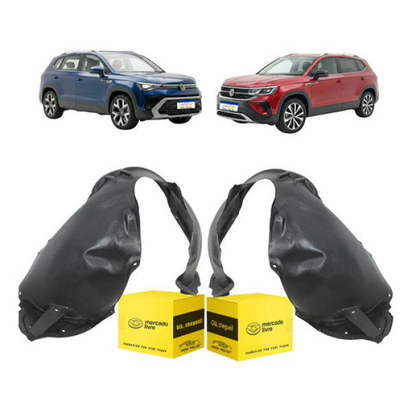Par Parabarro Dianteiro Vw Taos 2022 2023 2024 2025 2026