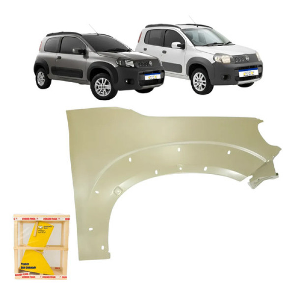 Paralama Fiat Uno Way 2011 2012 2013 2014 L.d Novo