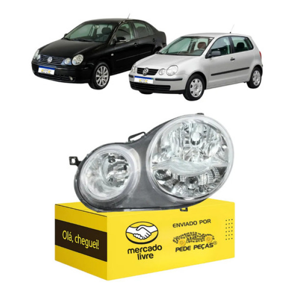 Sinaleira Esquerda Volkswagen Polo 2003 2004 2005 2006 Esquerdo/motorista