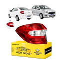 Lanterna Traseira Ford Ka Sedan 2015 2016 2017 18 Cristal Le Esquerdo Vermelho