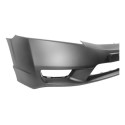 Parachoque Honda Civic 2009 2010 2011 C/ Ressalto Placa Preto