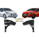 Paralama Peugeot 208 2013 2014 2015 2016 2017 2018 2019 2020