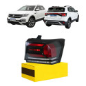 Lanterna Traseira Direita Vw T-cross 2025 2026 2027 Com Led Direito/passageiro Vermelho