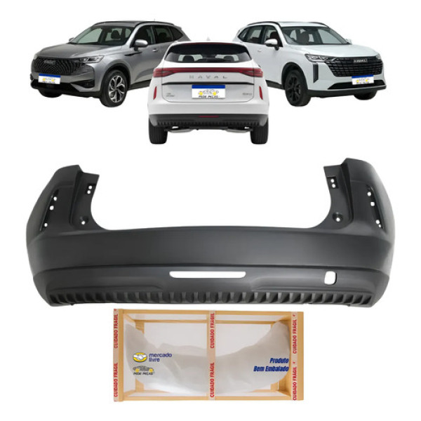 Parachoque Traseiro Gwm Haval H6 2023 2024 2025 2026 Novo