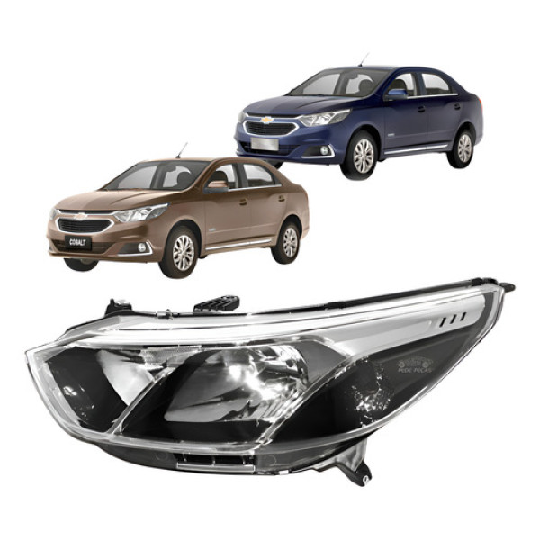 Farol Chevrolet Cobalt Lt Ltz Elite 2016 2017 A 20 Esquerdo Esquerdo/motorista