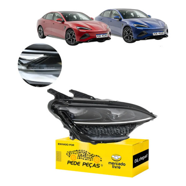 Farol Sinaleira Byd Seal 2024 2025 Full Led C/reator Ld Direito/passageiro