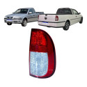 Par Lanterna Vw Saveiro G2 G3 1998 99 2000 01 02 03 04 2005 Ambos Lados Vermelho/bicolor