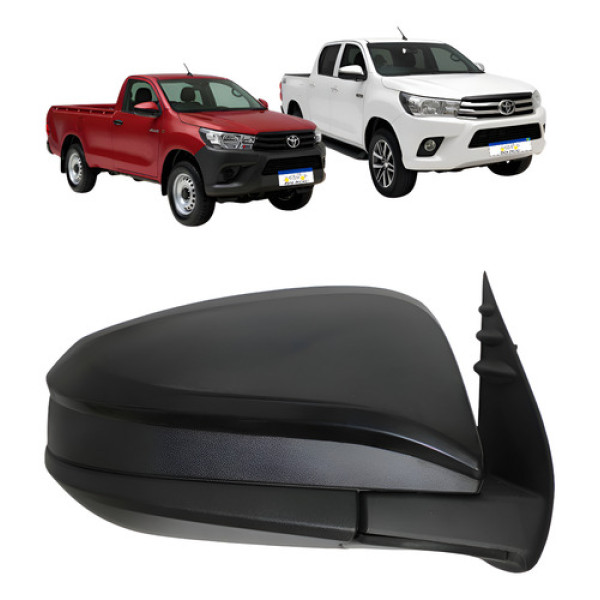 Retrovisor Manual Toyota Hilux Sw4 2016 A 2025 Sem Pisca Ld Direito