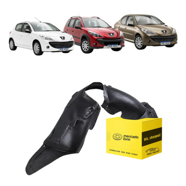 Parabarro Dianteiro Peugeot 206 2000 A 2010 Direito