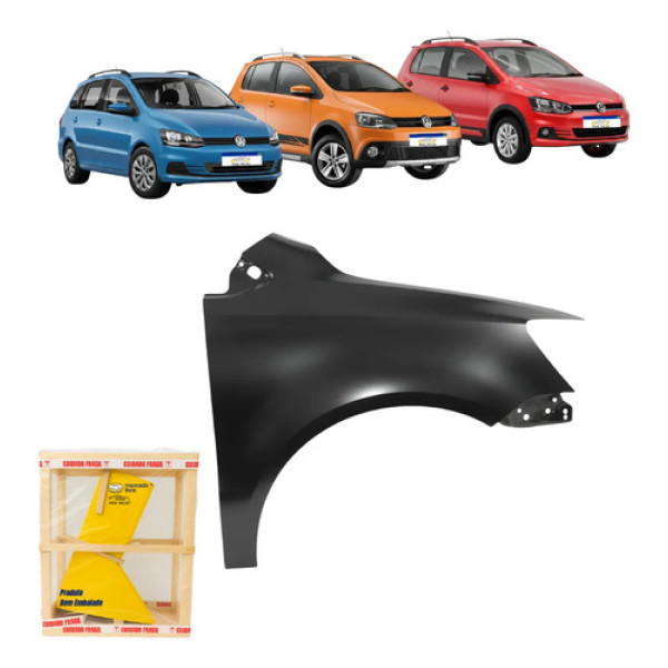 Paralama Vw Fox Spacefox Crossfox 2015 16 17 A 20 21 2022 Ld