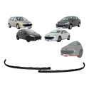 Saia Spoiler Bigode Inferior Peugeot 307 2007 A 2012 Novo Preto