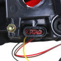 Lanterna Fiat Pulse Hybrid Tributo 22 23 24 25 26 27 Led Le Esquerdo/motorista Vermelho